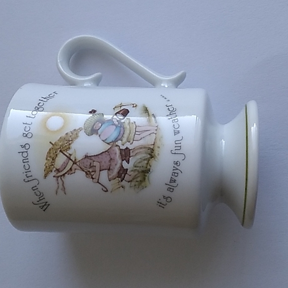 Vintage Holly Hobbie mug, genuine porcelain - Picture 6 of 8